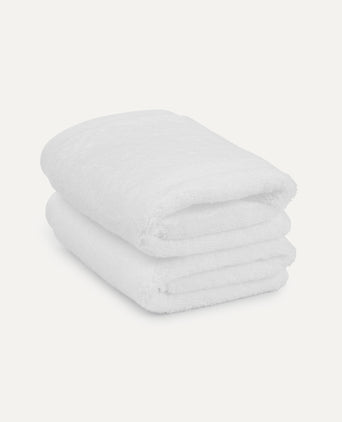 Gästehandtücher zero-twist baumwolle 40x60 cm (2 st.) | Weiß Gästehandtücher zero-twist baumwolle 40x60 cm (2 st.) | Weiß