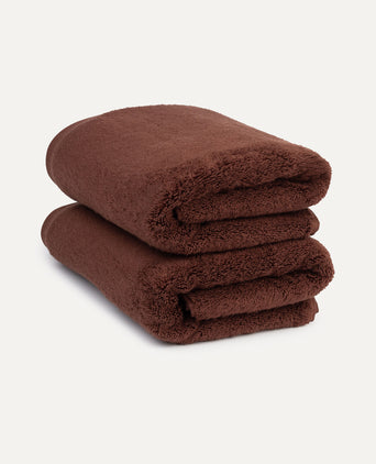 Handtücher zero-twist Baumwolle 50x100 cm (2 st.) | Chestnut Handtücher zero-twist Baumwolle 50x100 cm (2 st.) | Chestnut