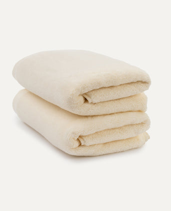 Handtücher zero-twist Baumwolle 50x100 cm (2 st.) | Cream Handtücher zero-twist Baumwolle 50x100 cm (2 st.) | Cream