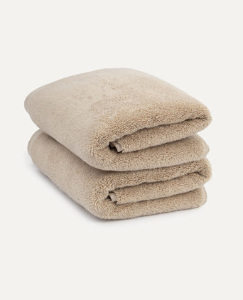 Handtücher zero-twist Baumwolle 50x100 cm (2 st.) | Latte Handtücher zero-twist Baumwolle 50x100 cm (2 st.) | Latte