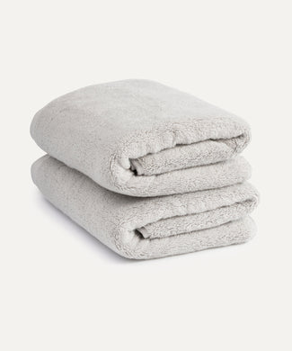 Handtücher zero-twist Baumwolle 50x100 cm (2 st.) | Silbergrau Handtücher zero-twist Baumwolle 50x100 cm (2 st.) | Silbergrau
