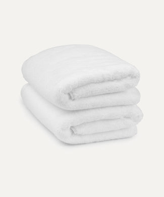 Handtücher zero-twist Baumwolle 50x100 cm (2 st.) | Weiß Handtücher zero-twist Baumwolle 50x100 cm (2 st.) | Weiß