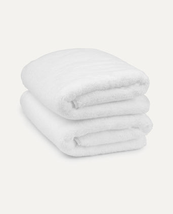 Handtücher zero-twist Baumwolle 50x100 cm (2 st.) | Weiß Handtücher zero-twist Baumwolle 50x100 cm (2 st.) | Weiß