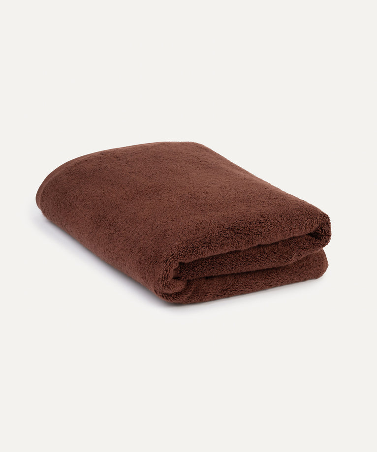 Handtuchset Zero-Twist Baumwolle 70x140 cm (2 Stk.) | Chestnut