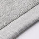 Handdoek zero-twist katoen 100x180 cm | Zilvergrijs