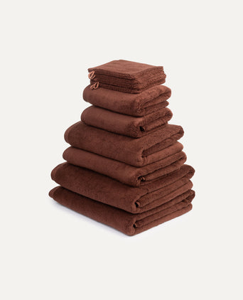 Handtuchset Spa Komplett (10 st.) | Chestnut Handtuchset Spa Komplett (10 st.) | Chestnut