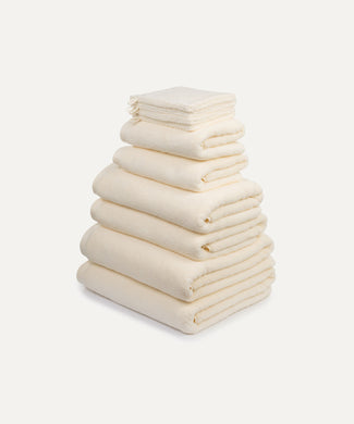Handtuchset Spa Komplett (10 st.) | Cream Handtuchset Spa Komplett (10 st.) | Cream