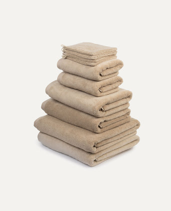 Handtuchset Spa Komplett (10 st.) | Latte Handtuchset Spa Komplett (10 st.) | Latte