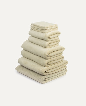 Handtuchset Spa Komplett (10 st.) | Pebble Beach Handtuchset Spa Komplett (10 st.) | Pebble Beach