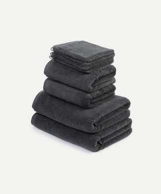 Handtuchset Deluxe (8 st.) | Anthrazit Handtuchset Deluxe (8 st.) | Anthrazit