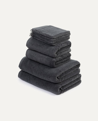 Handtuchset Deluxe (8 st.) | Anthrazit Handtuchset Deluxe (8 st.) | Anthrazit