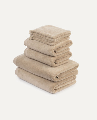 Handtuchset Deluxe (8 st.) | Latte Handtuchset Deluxe (8 st.) | Latte