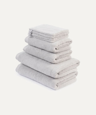 Handtuchset Deluxe (8 st.) | Silbergrau Handtuchset Deluxe (8 st.) | Silbergrau