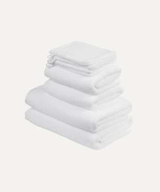Handtuchset Deluxe (8 st.) | Weiß Handtuchset Deluxe (8 st.) | Weiß