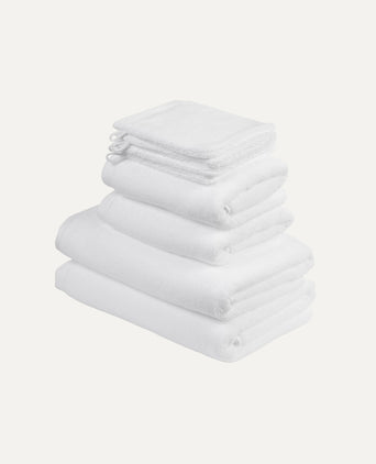 Handtuchset Deluxe (8 st.) | Weiß Handtuchset Deluxe (8 st.) | Weiß
