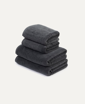 Handtuchset Essential (4 st.) | Anthrazit Handtuchset Essential (4 st.) | Anthrazit
