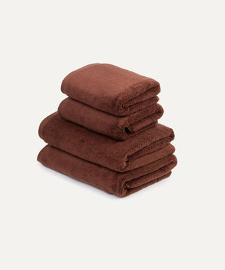 Handtuchset Essential (4 st.) | Chestnut Handtuchset Essential (4 st.) | Chestnut