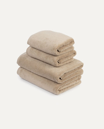 Handtuchset Essential (4 st.) | Latte Handtuchset Essential (4 st.) | Latte