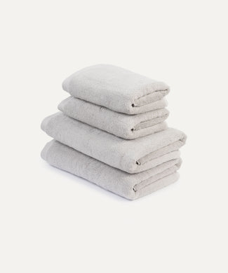 Handtuchset Essential (4 st.) | Silbergrau Handtuchset Essential (4 st.) | Silbergrau