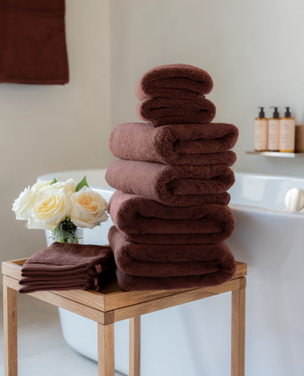 Handtuchset Spa Komplett (10 st.) | Chestnut Handtuchset Spa Komplett (10 st.) | Chestnut