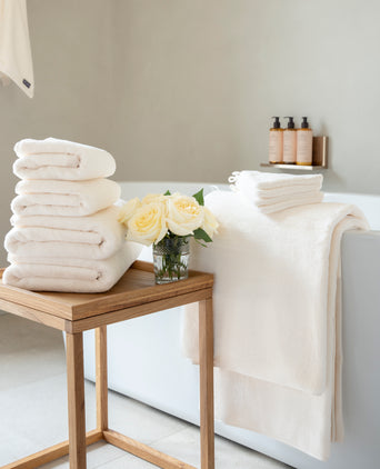 Handtuchset Spa Komplett (10 st.) | Cream Handtuchset Spa Komplett (10 st.) | Cream