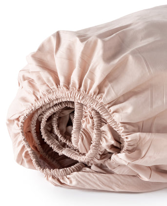 Spannbettlaken Ägyptische Baumwolle Perkal 400TC | Blush Pink Spannbettlaken Ägyptische Baumwolle Perkal 400TC | Blush Pink