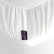 Bettwäsche Set & Spannbettlaken aus Satin | Weiß