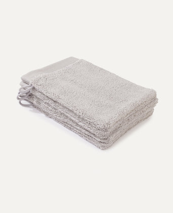 Waschlappen Silbergrau 16x21 cm | 4 Stk. Waschlappen Silbergrau 16x21 cm | 4 Stk.