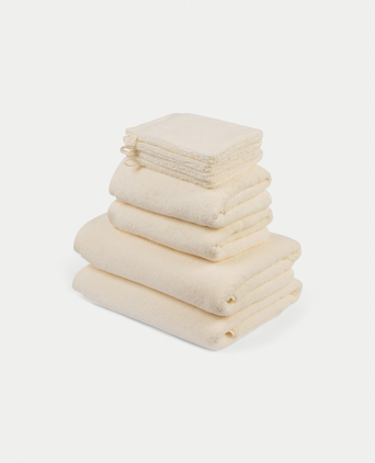 Handdoekset Deluxe (8 st.) | Cream Handdoekset Deluxe (8 st.) | Cream