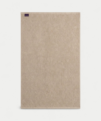 Handdoek zero-twist katoen 100x180 cm | Latte {{Alt-tekst bouwer.text}}