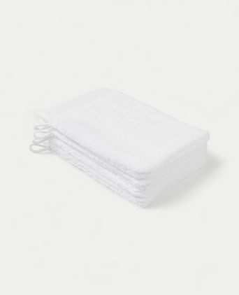 Washandje Wit 16x21 cm | 4 stuks Washandje Wit 16x21 cm | 4 stuks
