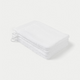 Washandje Wit 16x21 cm | 4 stuks