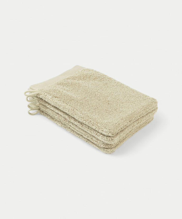 Washandje Pebble Beach 16x21 cm | 4 stuks