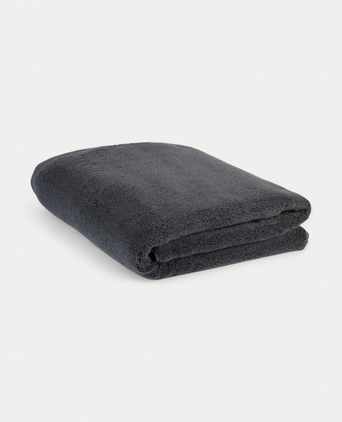 Handdoek zero-twist katoen 100x150 cm | Antraciet Handdoek zero-twist katoen 100x150 cm | Antraciet