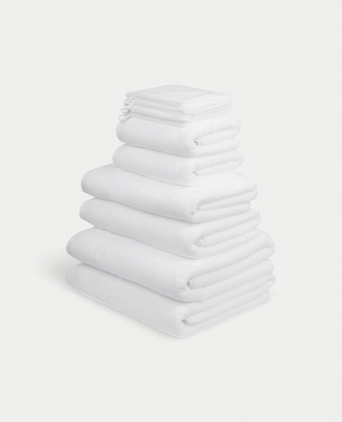 Handdoekset Spa Compleet (10 st.) | Wit Handdoekset Spa Compleet (10 st.) | Wit