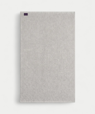 Handdoek zero-twist katoen 100x180 cm | Zilvergrijs {{Alt-tekst bouwer.text}}