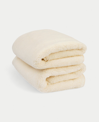 Gästehandtuch Zero-Twist-Baumwolle 40x60 cm (2 Stk.) | Cream Gästehandtuch Zero-Twist-Baumwolle 40x60 cm (2 Stk.) | Cream