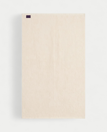 Handdoek zero-twist katoen 100x180 cm | Cream {{Alt-tekst bouwer.text}}