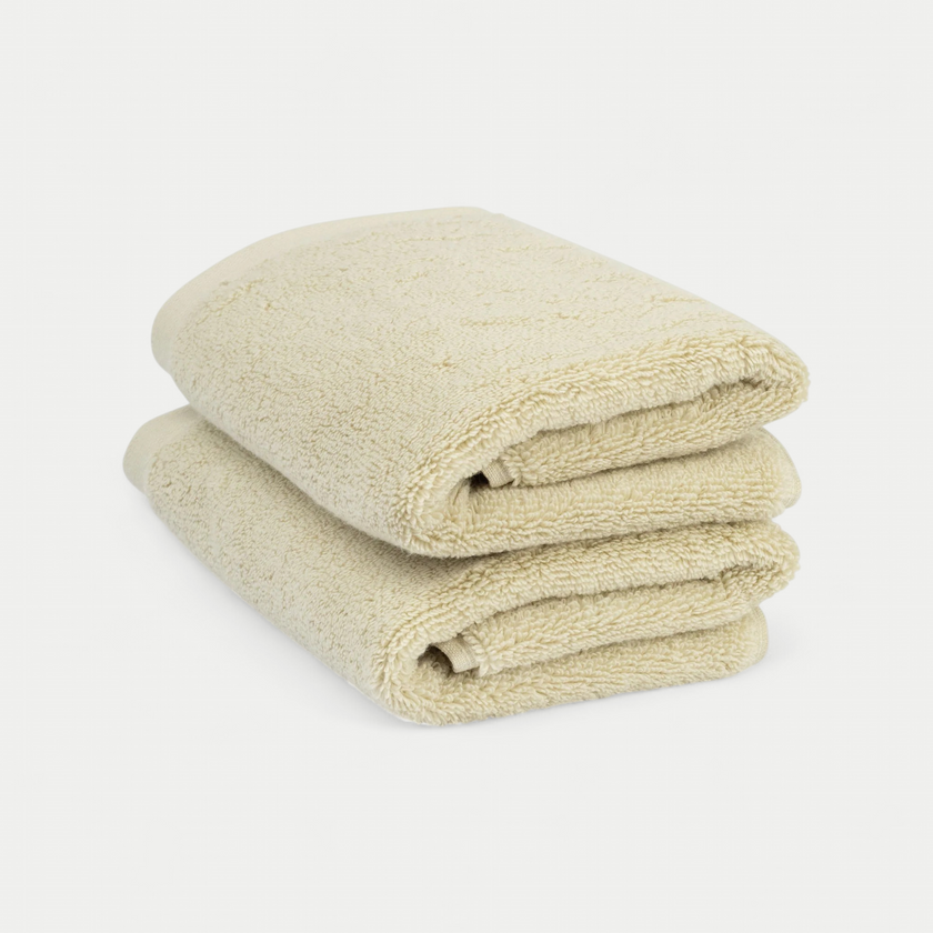 Gastendoekje zero-twist katoen 40x60 cm (2 st.) | Pebble Beach