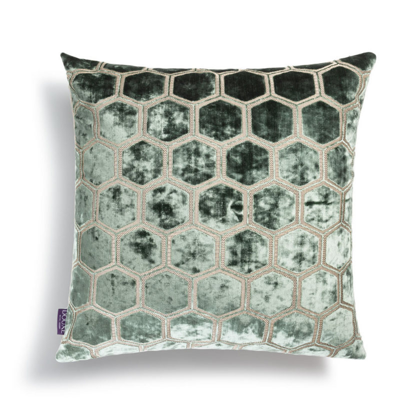 Manipur Dekorative Kissen | Jade Green