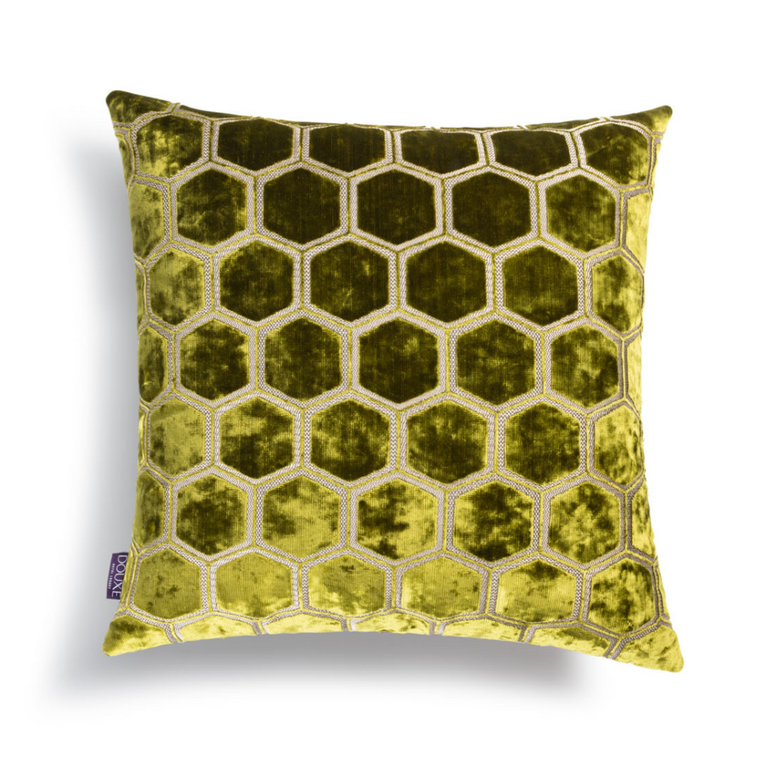 Manipur Dekorative Kissen | Moss Green