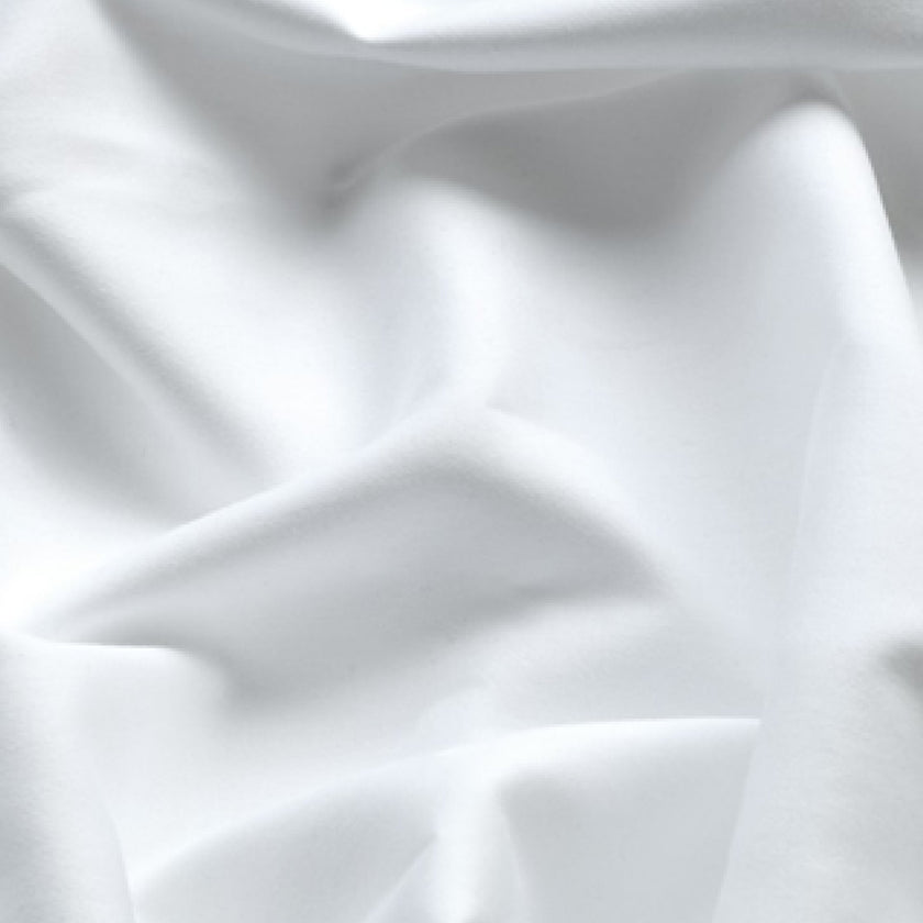 Bettlaken Ägyptische Baumwolle | Perkal 400 TC | Weiß