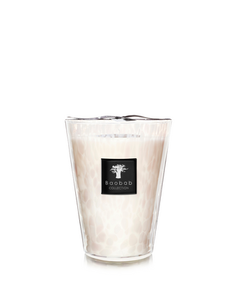 Duftkerze White Pearls Baobab Duftkerze White Pearls Baobab