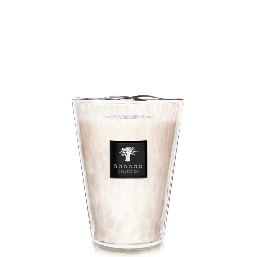 Duftkerze White Pearls Baobab