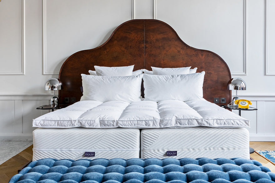 Ein Fünf-Sterne-Hotelbett erschaffen? Über das Produkt, das Sie dabei nicht vergessen dürfen – und wie Sie es richtig pflegen