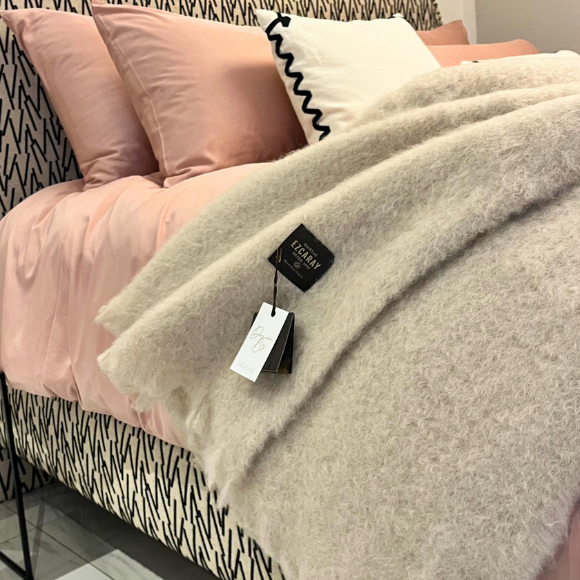 Mantas Ezcaray Plaid 260×240 cm - Beige