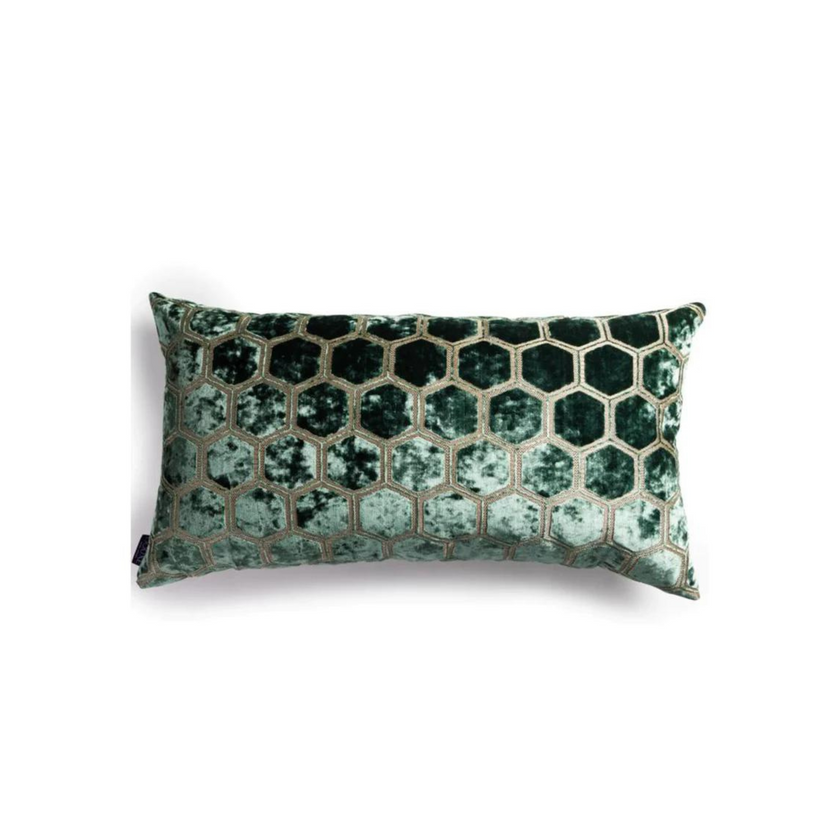 Manipur Dekorative Kissen | Jade Green