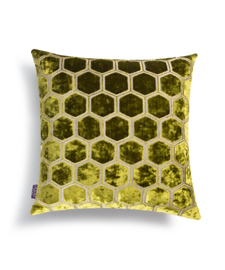 Manipur Zierkissen | Moss Green