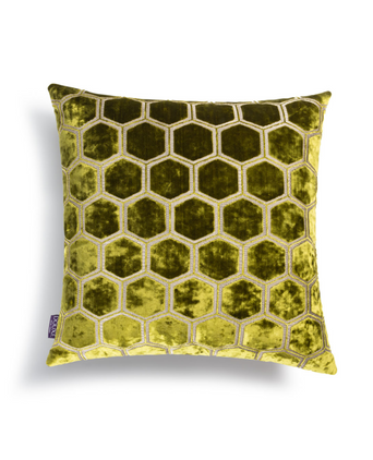 Manipur Zierkissen | Moss Green