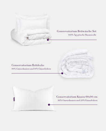 Conservatorium Hotel Amsterdam Komplettes Bettwaren Set
